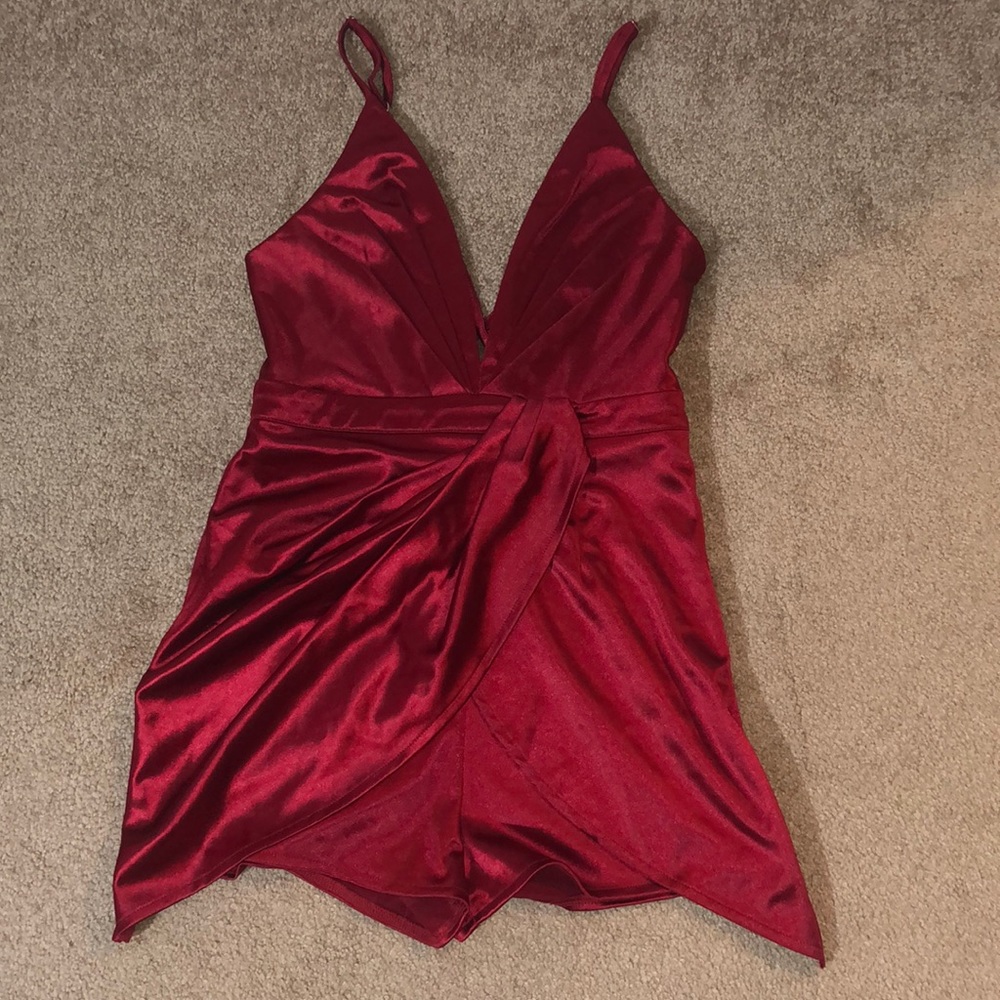 Akira strappy one piece short suit